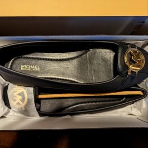 Michael kors black flats
